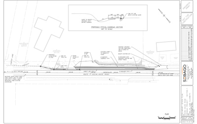 sidewalk segment 1 concept plan